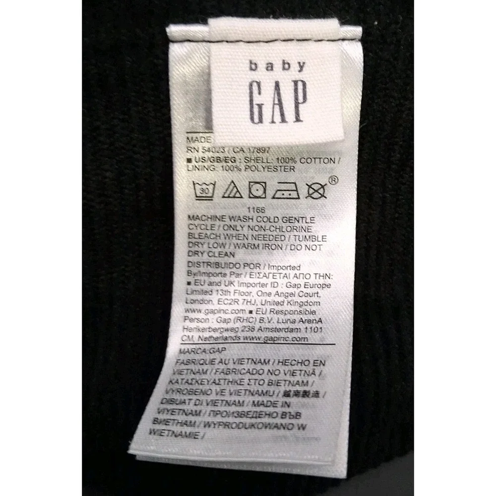 Baby Gap 6-12 Months Leopard Bucket Hat 100% Cotton Shell w/ Courderoy Lining